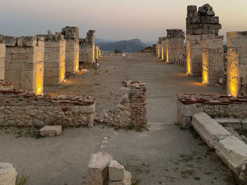 Sagalassos'ta gece müzeciliği