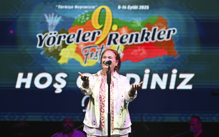 9. Yöreler Renkler Festivali Doğu Anadolu Gecesi'yle başladı
