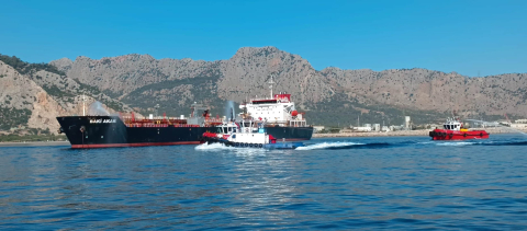 Antalya’da tanker gemisinde tatbikat