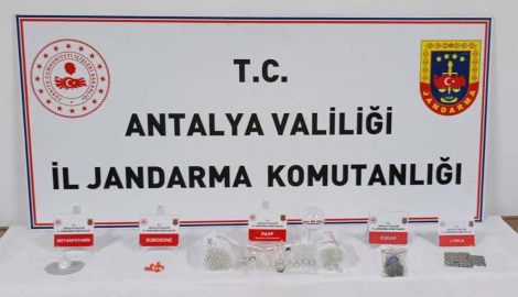Konyaaltı'nda uyuşturucu operasyonu