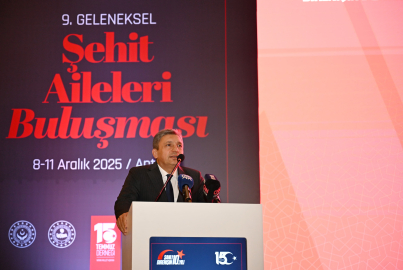 Şehit aileleri Antalya'da buluştu