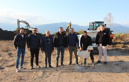 Üleşik Deresi'ni denizle buluşturacak proje başladı