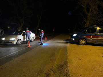 Korkuteli'de huzurlu ve güvenli yılbaşı denetimi