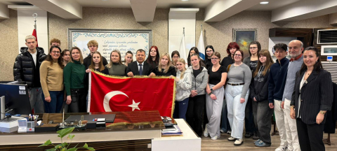 Erasmus  heyeti Antalya’da; Türkiye’nin sosyal güvenlik sistemi tanıtıldı