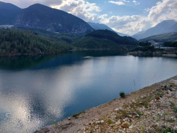 Kapıçay Barajı ilk kez tam doluluğa ulaştı
