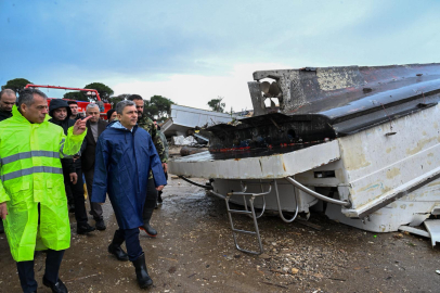 Vali Şahin, Kumköy ve Kundu'da incelemelerde bulundu