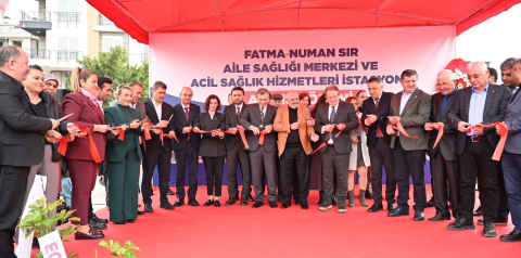 Kepez’de 7 hekimli Fatma Numan Sır ASM ve ASHİ hizmete açıldı