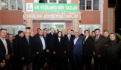 Bakan Göktaş'tan valilik ve Yeşilaycı köy ziyareti