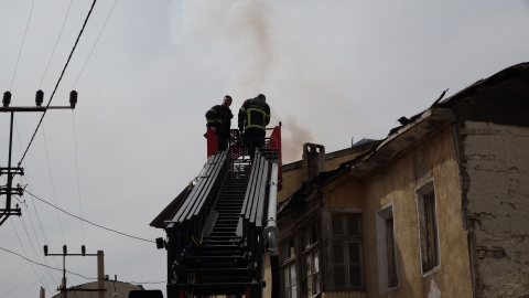 Baca yangını korkuttu