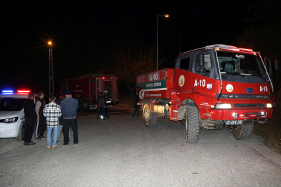 Orman yangını büyümeden söndürüldü