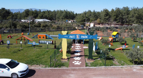 Duacı Mahallesi'nde Pati Park hizmet açıldı