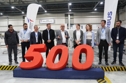 TUSAŞ, A220 programında 500'üncü teslimatını gerçekleştirdi