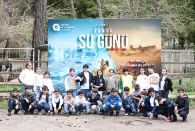 Dünya Su Günü'nde çocuklara eğlenceli eğitim