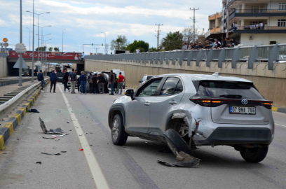 Alt geçitte kaza: 1 yaralı