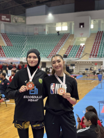 Kız kardeşler Türkiye şampiyonu oldu