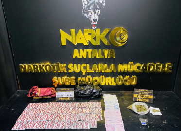 Antalya’da narkotik operasyonu: 22 tutuklu