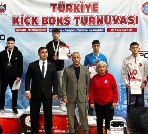 Kick boksçulardan 6 madalya