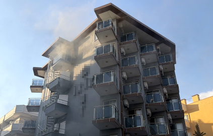 3 yıldızlı otelde yangın