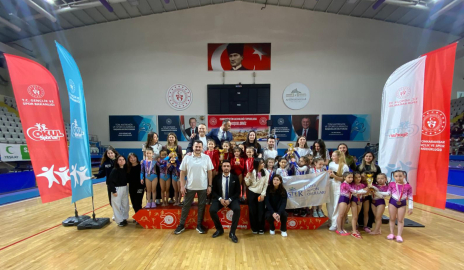 Okul Sporları Jimnastik Müsabakaları tamamlandı