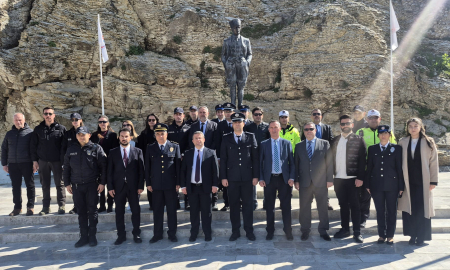 Eğirdir'de Türk Polis Teşkilatı'nın kuruluş yıl dönümü kutlandı