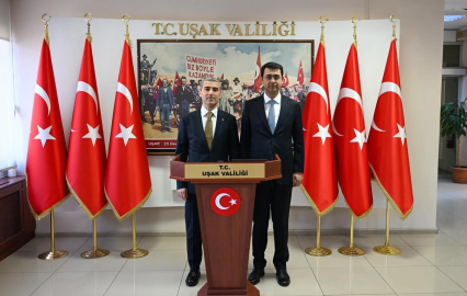 Vali Aktaş'tan mevkidaşına ziyaret