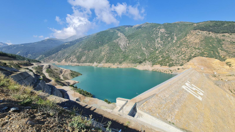 Çay Barajı'nda su seviyesi yüzde 70