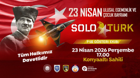 SOLOTÜRK Konyaaltı’nda nefes kesecek