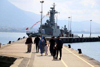 TCG BORA, 23 Nisan'da Alanya'da ziyarete açıldı