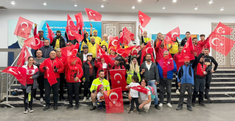 23 Nisan'da pedal çevirdiler