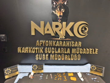 Afyonkarahisar emniyetinden narkotik operasyonları