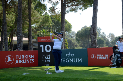 Turkish Airlines Open Golf Turnuvası'nda yıldızlar sahaya çıktı