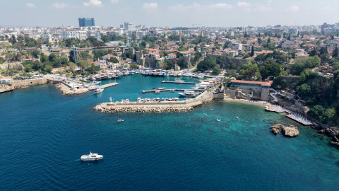 Mermerli Plajı'nda deniz dibi temizliği