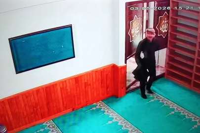 Sadaka kutusu hırsızı yakalandı