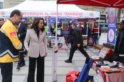 Burdur'da Trafik Haftası programı