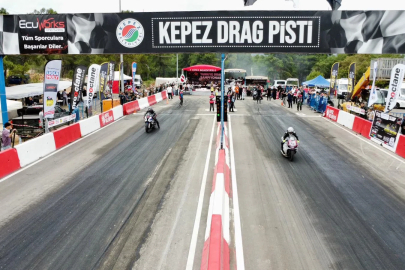 Kepez’de motodrag heyecanı