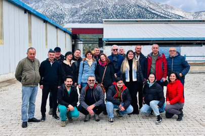 İtalyan heyet Burdur Ticaret Borsası’nda incelemelerde bulundu