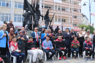 Engellilere temsili askere uğurlama töreni