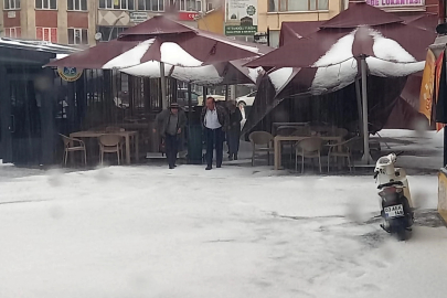 Yağmur ve dolu yaşamı olumsuz etkiledi