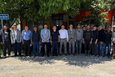 Kaymakamdan köy ziyaretleri 