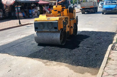 Kemer'de altyapı çalışmaları 