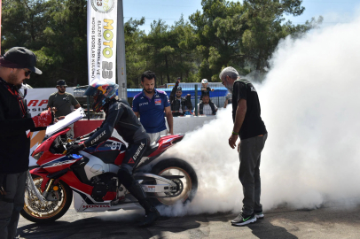 Kepez'de motodrag heyecanı 