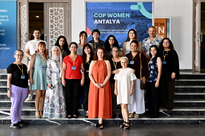 COP Women Antalya'da, kadınların iklim politikalarındaki rolü konuşuldu