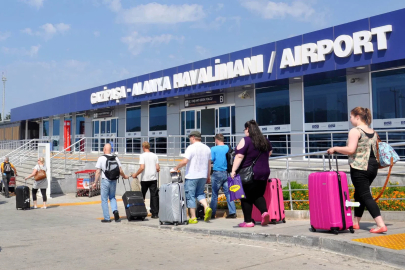 Gazipaşa- Alanya Havalimanı’nda 239 bin yolcu trafiği 
