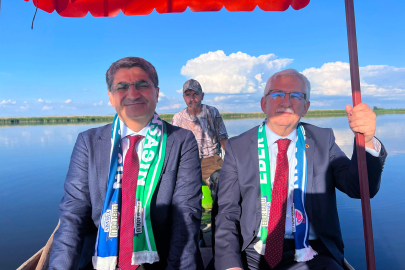 Eber Gölü'nü incelediler