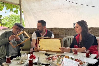 Çakmak balı için saha incelemesi 