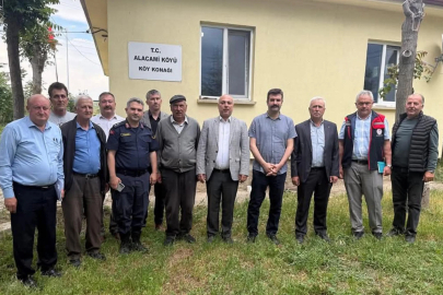 Kaymakam Yosunkaya, köyleri ziyaret etti