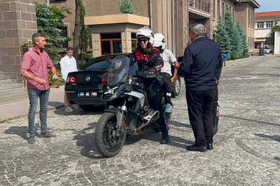 LGS'de öğrencilerin yardımına polis yetişti