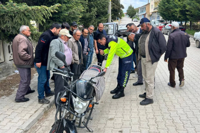 Jandarmadan trafik eğitimi