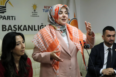 AK Parti Kadın Kolları Genel Başkanı Ercan Burdur'da 