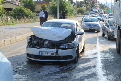 Burdur'da kaza: 1 yaralı